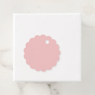 Étiquettes Cadeau Bébé rose