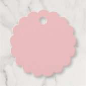 Étiquettes Cadeau Bébé rose (Devant)