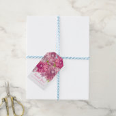 Étiquettes-cadeau Bébé rose En Fleur Brunch Douche (Avec de laficelle)