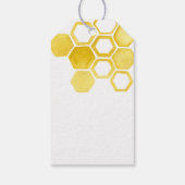 Étiquettes-cadeau Beehive Honey Bee Merci de faveur (Dos)