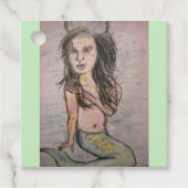 Étiquettes Cadeau Beehive Mermaid (Devant)