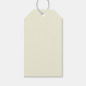 Étiquettes-cadeau Beige (Devant)