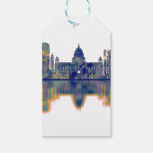 Étiquettes-cadeau Belfast Skyline (Dos)