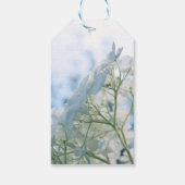 Étiquettes-cadeau Belle Hydrangée Blanche Blooms Highkey (Dos)