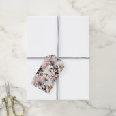 Étiquettes-cadeau Belle orchidée stylée (Avec de la ficelle)