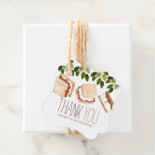 Étiquettes Cadeau Belle smores camping enfant anniversaire (En situation)