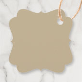 Étiquettes Cadeau Belle smores camping enfant anniversaire (Dos)