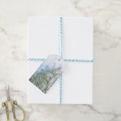 Étiquettes-cadeau Belles Fleurs d'Hydrange Blanche Highkey (With Twine)
