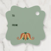 Étiquettes Cadeau Belsnickel Frohe Weihnachten Vers De (Dos)