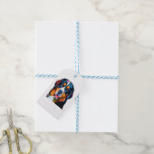 Étiquettes-cadeau Bernese Mountain Dog Coloré (Avec de laficelle)