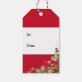 Étiquettes-cadeau Berry Merci fraise beaucoup (Dos)