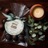 Étiquettes Cadeau Bienvenue à la douche de mariée au stand de la fer