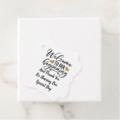 Étiquettes Cadeau Bienvenue À Notre Début (En situation)