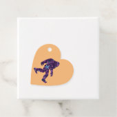 ÉTIQUETTES CADEAU BIGFOOT FLORAL (En situation)