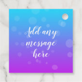 Étiquettes Cadeau Bignon de Pâques (Dos)