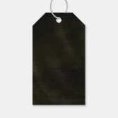 Étiquettes-cadeau Bijoux feuille Mariage vert ID830 (Dos)