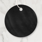 Étiquettes Cadeau Bijoux Mariage feuille feuille argent ID830 (Dos)