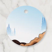 Étiquettes Cadeau Biker Kid Dirt Stunt Vélo Anniversaire (Dos)