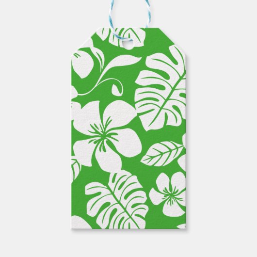 ÉTIQUETTES-CADEAU BIKINI ROSE (VERT VERT VERT) (Devant)