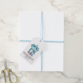 Étiquettes-cadeau Binary Code Joyeux Anniversaire Balise - Robot (Avec de laficelle)