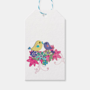 Étiquettes-cadeau Birds