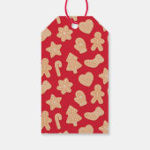 Étiquettes-cadeau Biscuits de pain d'épice de Noël doux (Dos)