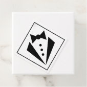Étiquettes Cadeau Black Tie - Soirée Smoking Enterrement de Vie de C (En situation)