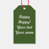 Étiquettes-cadeau BlackBerry (Dos)