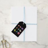 Étiquettes-cadeau Blagues de maths sur les fractions de beignets (Avec de laficelle)