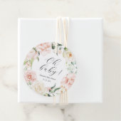 Étiquettes Cadeau Bleu et verdure Oh Baby (En situation)