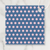 Étiquettes Cadeau Bleu joli sapin de Noël Joyeux Noël (Dos)