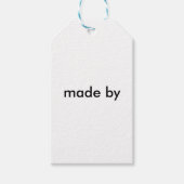 Étiquettes-cadeau blonde lookout mermaid (Devant)