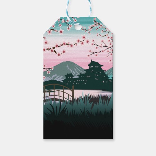 Étiquettes-cadeau Blossom (Devant)