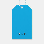 Étiquettes-cadeau Blue Cutie (Dos)