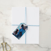 Étiquettes-cadeau Blue witch (Avec de laficelle)