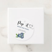 Étiquettes Cadeau Blueberry - Pop it When it pops (En situation)