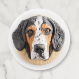 Étiquettes Cadeau Bluetick Coonhound Dog 3D inspiré