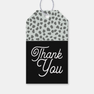 Étiquettes-cadeau Boho Art Déco Moderne Chic Leopard