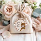 Étiquettes Cadeau Boho Bear Rainbow Neutral Baby Shower