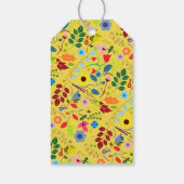 Étiquettes-cadeau Boho Chic Floral Fête des Mères (Dos)