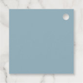 Étiquettes Cadeau Boho Chic Macrame Aquarelle Sac Cadeau (Dos)