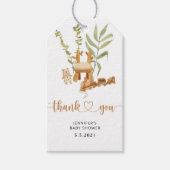 Étiquettes-cadeau Boho nursery merci tag (Devant)