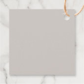 Étiquettes Cadeau Boho Terracotta Désert Sun Mountains Abstrait (Dos)