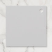 Étiquettes Cadeau Boho Twigs & Pinecone Christmas ID986 (Dos)