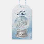 Étiquettes-cadeau Bois Bébé Animaux Noël (Devant)