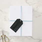 Étiquettes-cadeau Bois foncé (Avec de laficelle)