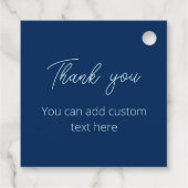 Étiquettes Cadeau Bois mystique de champignons de fées (Dos)