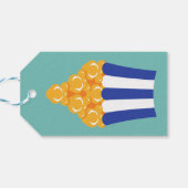 Étiquettes-cadeau Boîte de Circus Popcorn (Dos Horizontal)