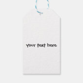 Étiquettes-cadeau Boîte téléphonique britannique (Dos)