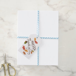 Étiquettes-cadeau Bon thanksgiving
